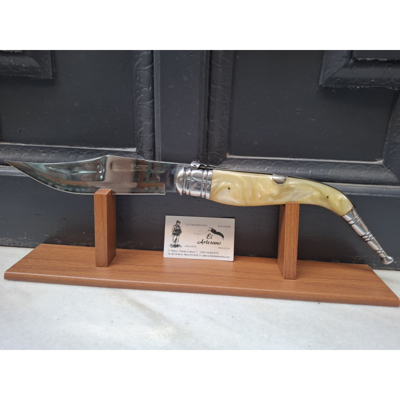 Penknife bandolier nacre giant of rattle or of springs
