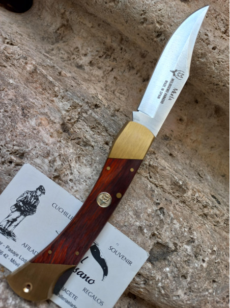 NAVAJA MUELA MANGO MADERA 10-M