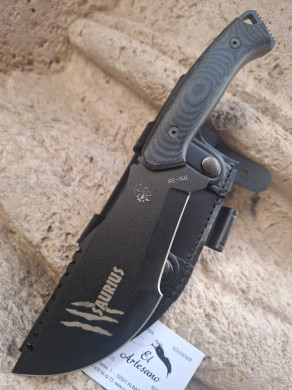 SÚPER OFERTA CUCHILLO SAURIUS J&V MIKARTA NEGRA