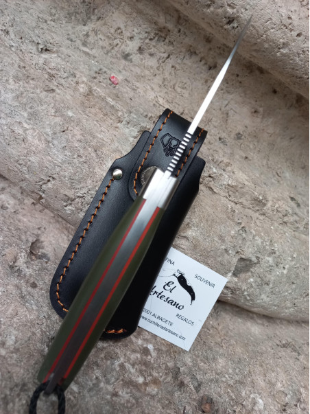 NOVEDAD NAVAJA CUDEMAN MT4 G10 VERDE 384-GVF