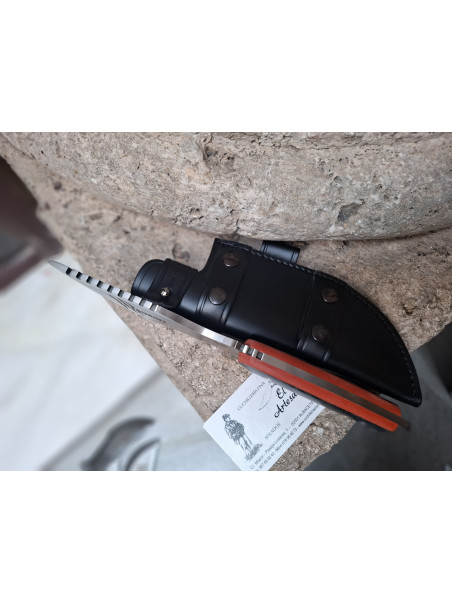 SÚPER OFERTA CUCHILLO SAURIUS NEGRO Y ROJO J&V