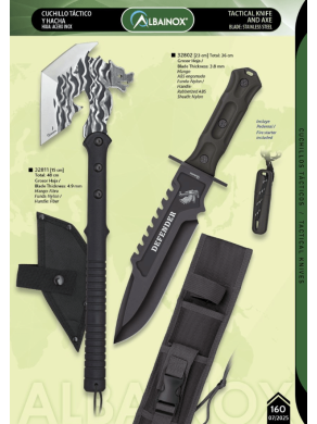 NOVEDAD HACHA O CUCHILLO TÁCTICO