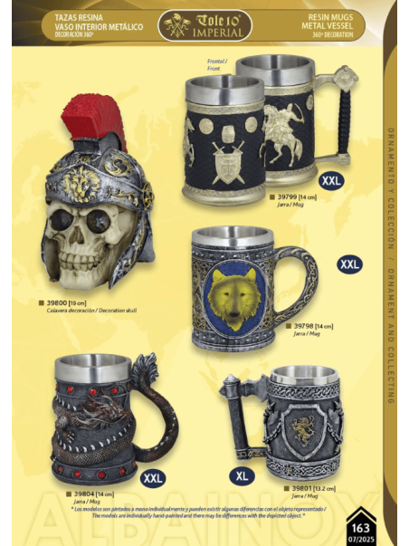 NOVEDAD TAZA RESINA XXL