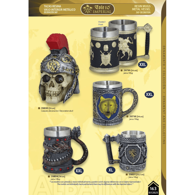 NOVEDAD TAZA RESINA XXL