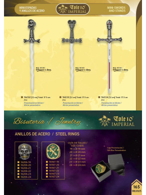 ABRECARTAS ESPADA O ANILLO