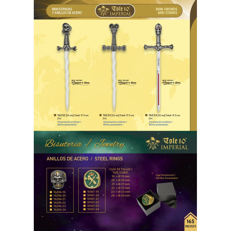 ABRECARTAS ESPADA O ANILLO