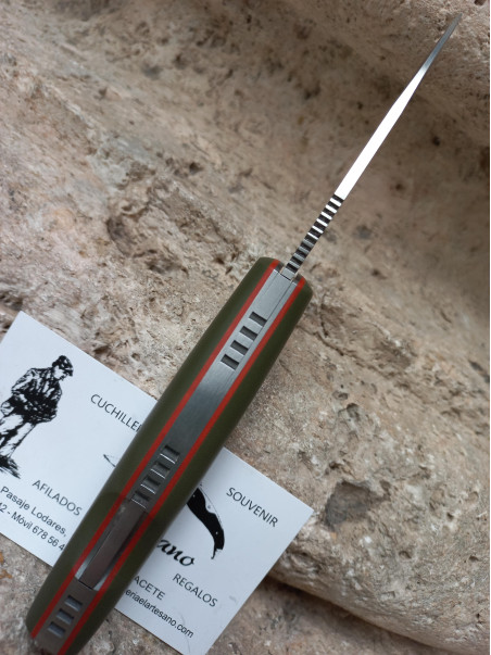 NAVAJA MINI RANGER CUDEMAN G10 VERDE 337-GV