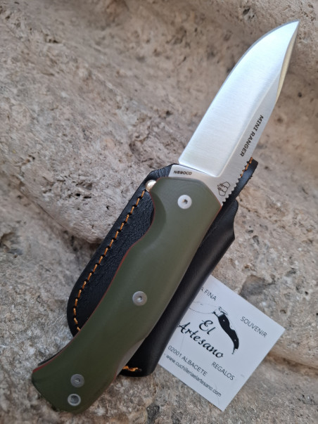 NAVAJA MINI RANGER CUDEMAN G10 VERDE 337-GVF FUNDA