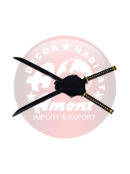 SET DE 2 KATANAS MOCHILA DEADPOOL