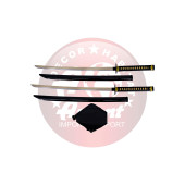 SET DE 2 KATANAS MOCHILA DEADPOOL