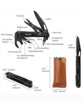 NOVEDAD NAVAJA MULTIUSOS GEN R LITE 75096 ROCKTOL