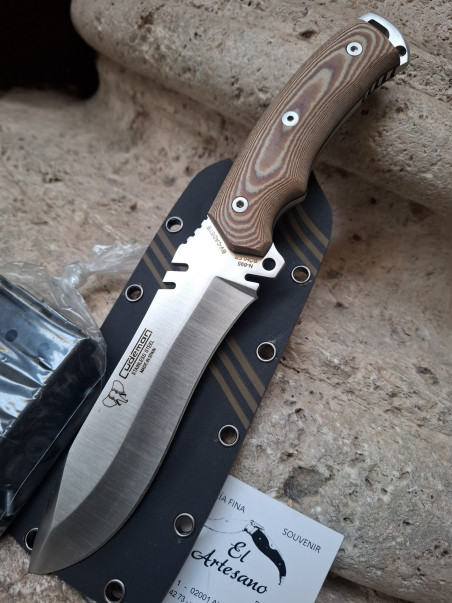 SÚPER OFERTA CUCHILLO MINI BOINA MARRÓN CUDEMAN