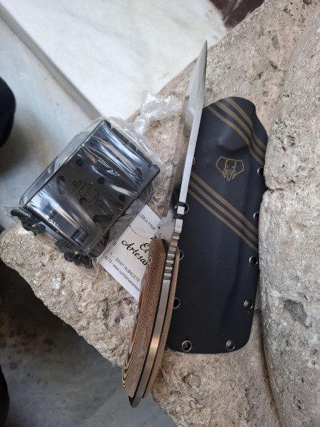 SÚPER OFERTA CUCHILLO MINI BOINA MARRÓN CUDEMAN