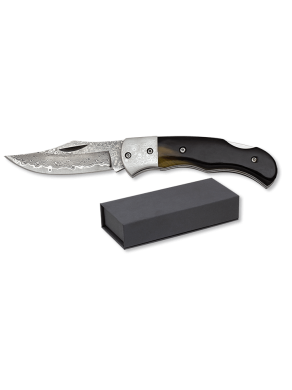 NAVAJA DAMASCO TORO Y ACERO 25166