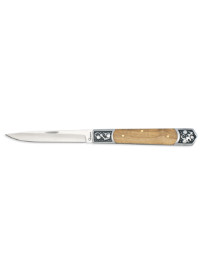 NAVAJA DECORADA OLIVO 25170