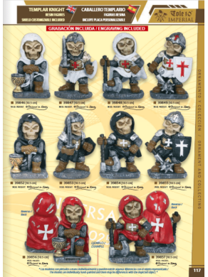 CABALLERO CALAVERA TEMPLARIO