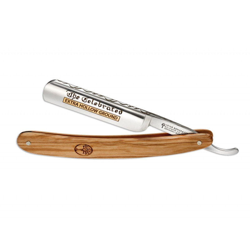 NAVAJA AFEITAR BOKER OLIVO