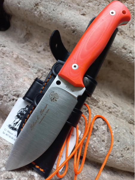 NOVEDAD CUCHILLO BLACK BEAR NARANJA J&V