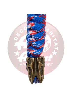 LLAVERO PARACORD ESCUDO TEMPLARIO E6037A