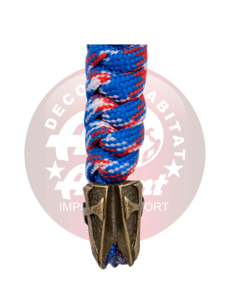 LLAVERO PARACORD ESCUDO TEMPLARIO E6037A