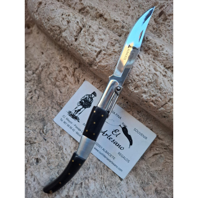 NOVEDAD NAVAJA ÁRABE Nº0 MADERA NEGRA