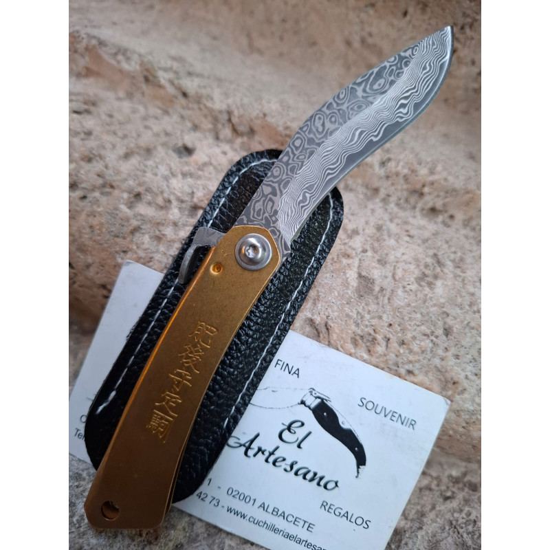 NAVAJA HIGONOKAMI DAMASCO FALCATA 897