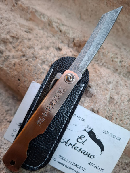 NAVAJA HIGONOKAMI DAMASCO BRONCE 893