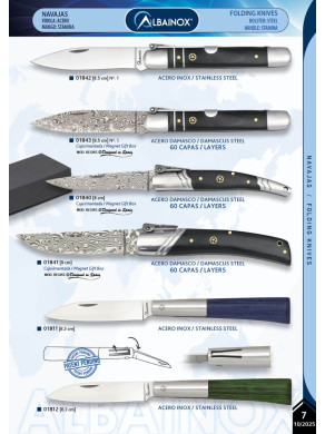 NAVAJA MACHETE O NAVAJA DAMASCO O NAVAJA ESTILO TARAMUNDI