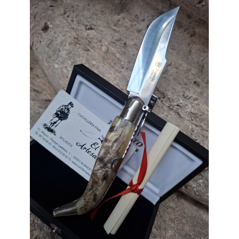 NAVAJA ALBACETEÑA MUFLÓN ALPACA 1900 EXPOSITO