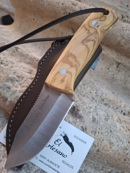 CUCHILLO ERIZO TS2 OLIVO JOKER