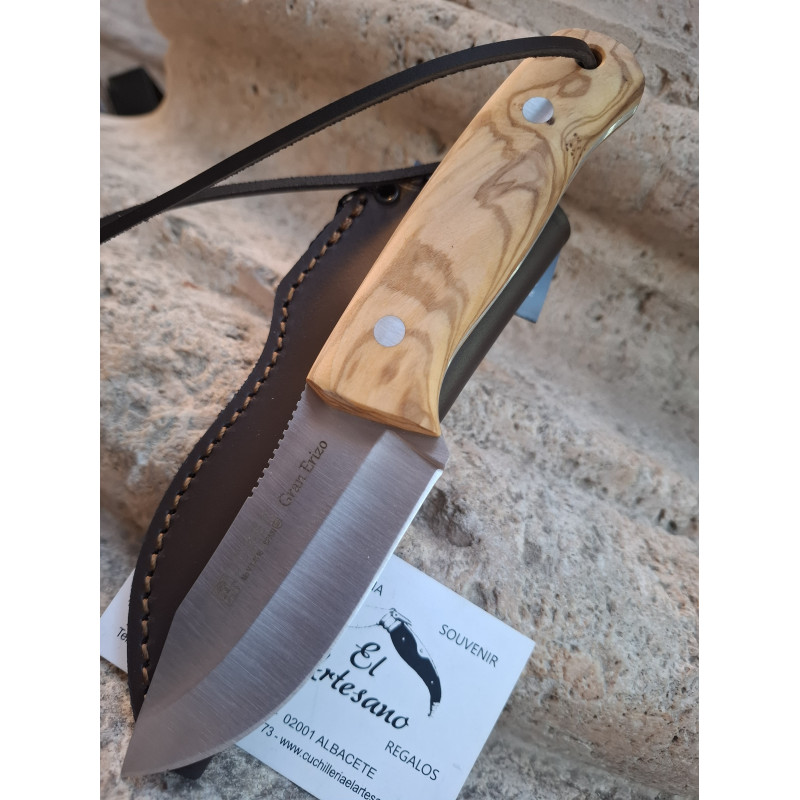 CUCHILLO GRAN ERIZO TS2 OLIVO JOKER