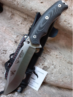 CUCHILLO CAZA CUDEMAN JJSK1 MIKARTA NEGRA 124-M