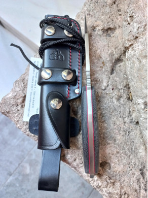 CUCHILLO CAZA CUDEMAN JJSK1 MIKARTA NEGRA 124-M