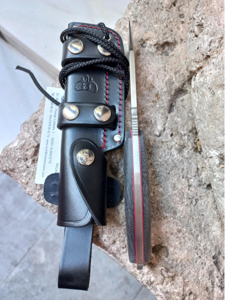 CUCHILLO CAZA CUDEMAN JJSK1 MIKARTA NEGRA 124-M