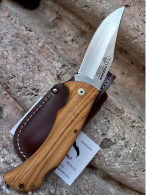 NAVAJA CUDEMAN ARTEMISA OLIVO CON FUNDA 326-LF