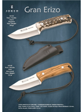 NOVEDAD CUCHILLO GRAN ERIZO JOKER