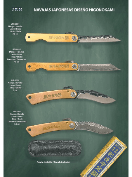 NAVAJA ESTILO JAPONES HIGONOKAMI