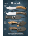 CUCHILLO NESSMUK JOKER ABEDUL O NOGAL