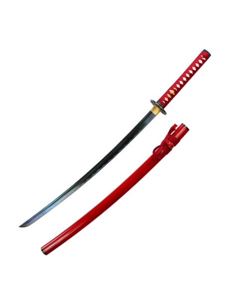 KATANA ROJA 40226 JAPÓN FEUDAL