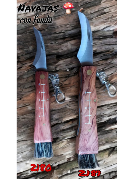 NAVAJA SETAS MOSQUETÓN