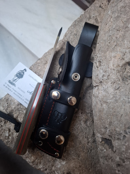 NOVEDAD CUCHILLO BUSHCRAFTER VERDE  CUDEMAN  BS9