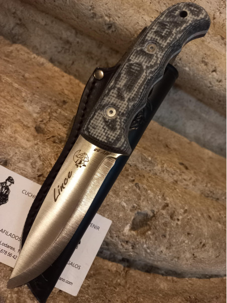 CUCHILLO LINCE J&V MIKARTA NEGRA