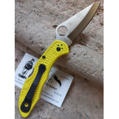 NAVAJA SPYDERCO SALT 2 FRN AMARILLO FILO