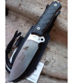 CUCHILLO CHACAL MIKARTA NEGRA PIEL J&V