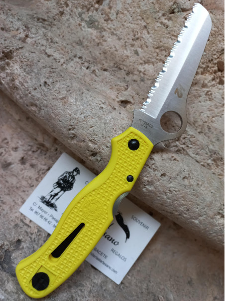 NAVAJA SPYDERCO ATLANTIC SALT AMARILLO SIERRA
