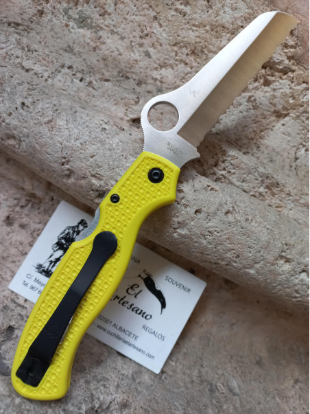 NAVAJA SPYDERCO ATLANTIC SALT AMARILLO SIERRA