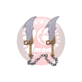 LLAVERO ESPADAS DE CAOS A11787