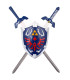 ESCUDO CON ESPADAS TEMPLARIA 60429
