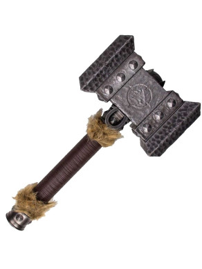MARTILLO DOOMHAMMER WORLD OF WARCRAFT METÁLICO