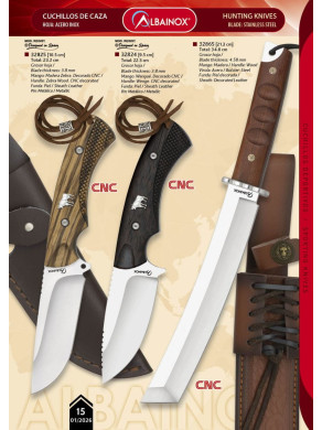 CUCHILLO CAZA O CUCHILLO TANTO CNC
